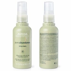 Aveda Pure Abundance Style-Prep in Light Green set of 2
